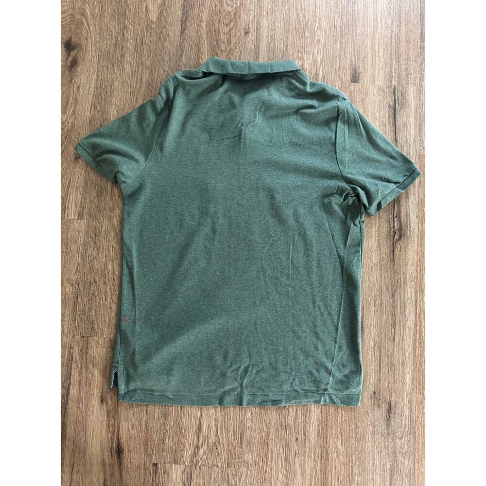 Polo Ralph Lauren Men's Classic Fit Interlock Polo Shirt Green Medium - Picture 3 of 5